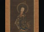 【見返り地蔵菩薩図　The Bodhisattva Jizō “Looking Back”】南北朝時代