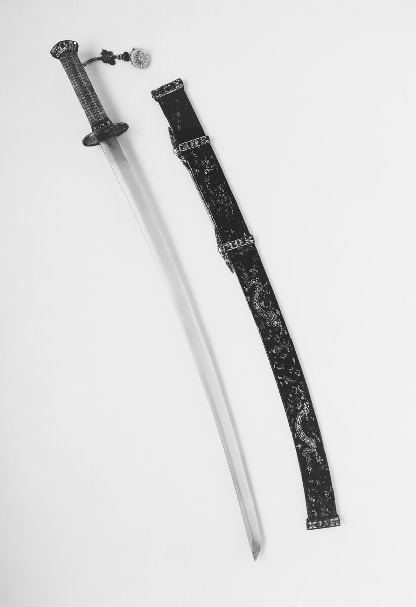 【刀と鞘　Sword (Peidao) with Scabbard】江戸時代