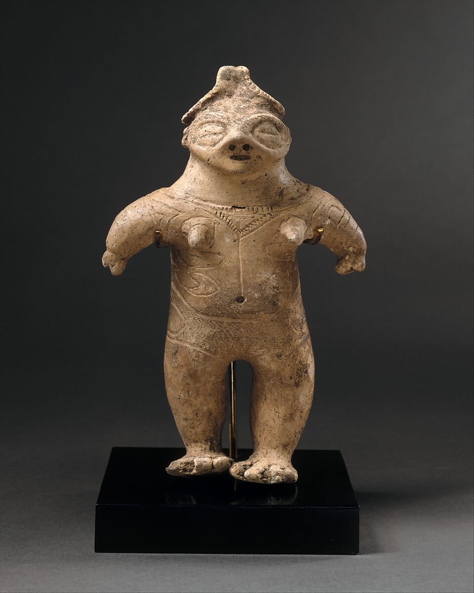 【女性立土偶　Standing Female Clay Figure】縄文時代後期