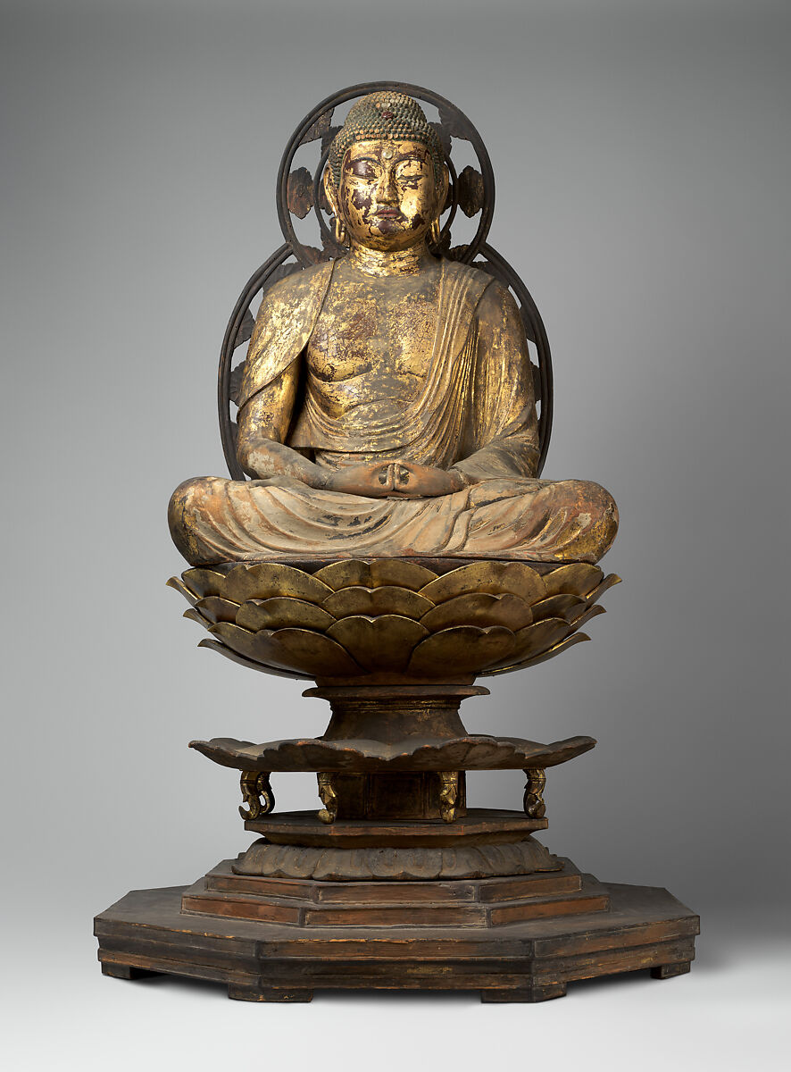 【阿弥陀如来坐像　Amida, the Buddha of Limitless Light】鎌倉時代