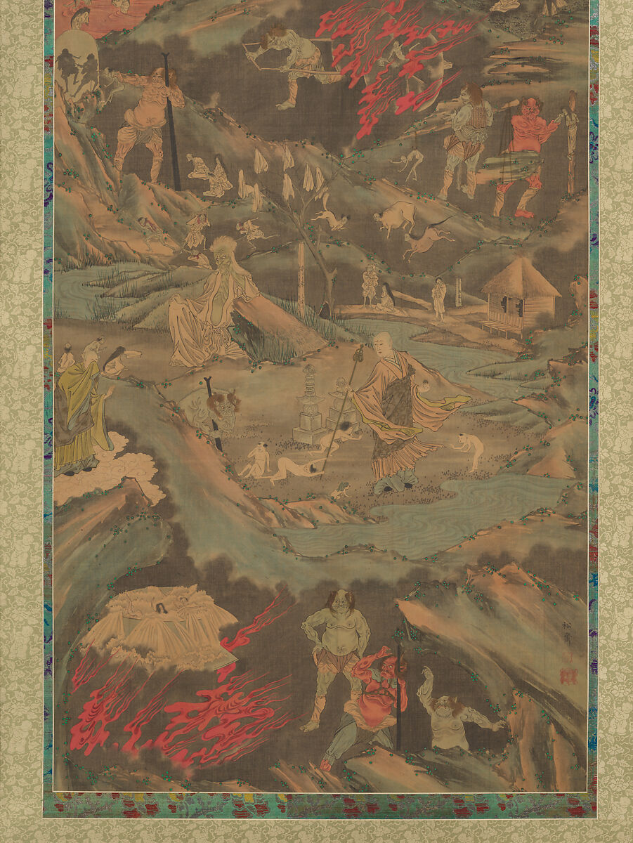 【地獄図　 Scenes of the Buddhist Hell】江戸時代