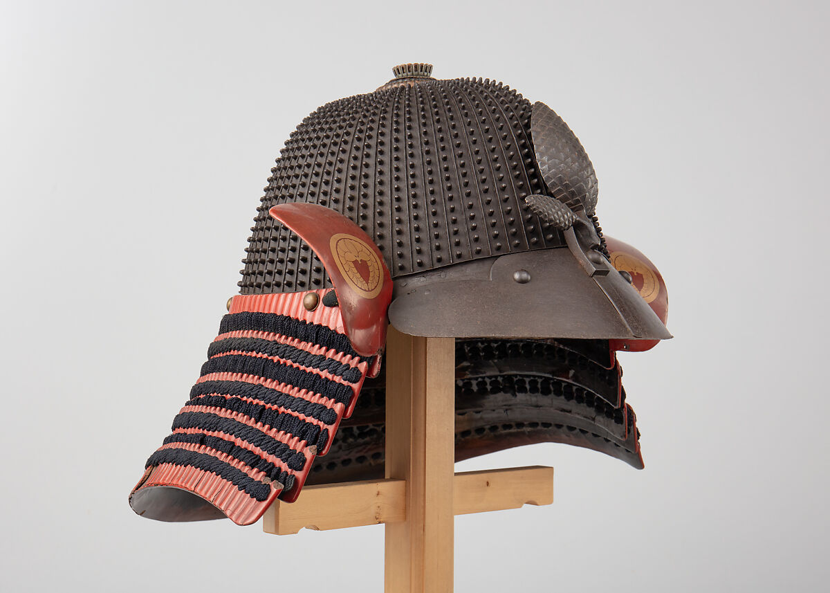 【16世紀スタイルの兜（星兜）　Helmet (Hoshi- Kabuto) in the 16th-Century Style】早乙女家成