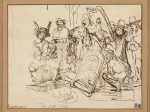 【美術批評に対する風刺　 Satire on Art Criticism】オランダ‐バロック時代画家‐レンブラント・ファン・レイン（Rembrandt van Rijn）