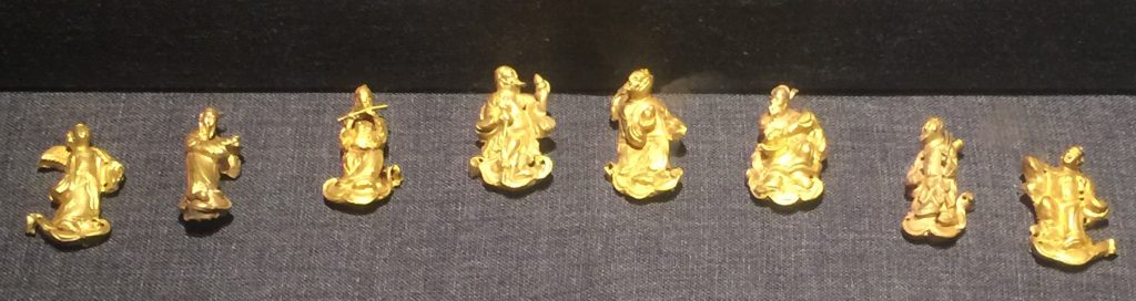 黄金人物飾件-物色-明代女子の生活芸術展-四川博物院-成都市