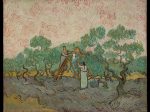 【オリーブ摘む女性たち　Women Picking Olives】オランダ印象派画家ファン・ゴッホ（Vincent van Gogh）
