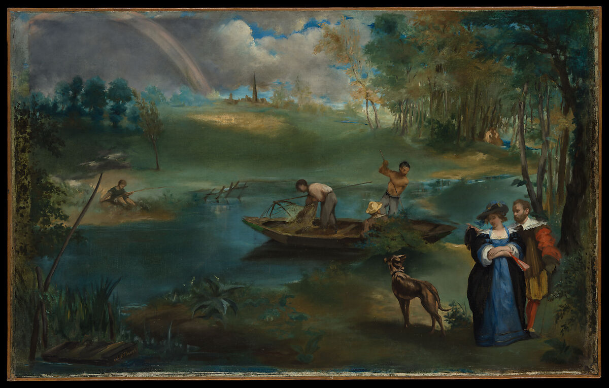 【釣り　Fishing】フランス‐印象派画家‐エドゥアール・マネ（Edouard Manet）