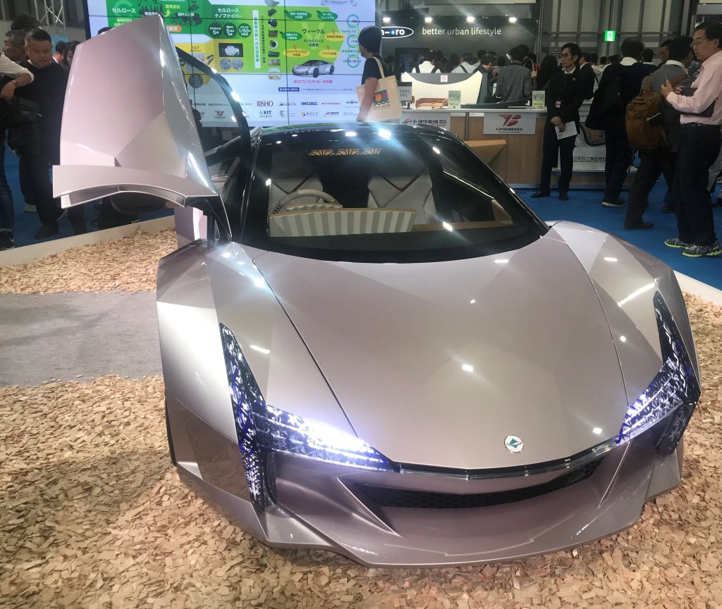 NCV(ナノセルロース・ヴィークル)コンセプトカー-第46回東京モーターショー2019