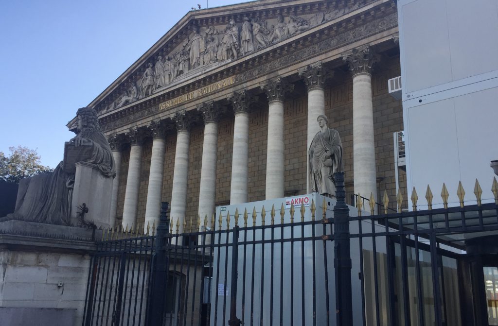 国民議会-パリ-フランス-2018年10月