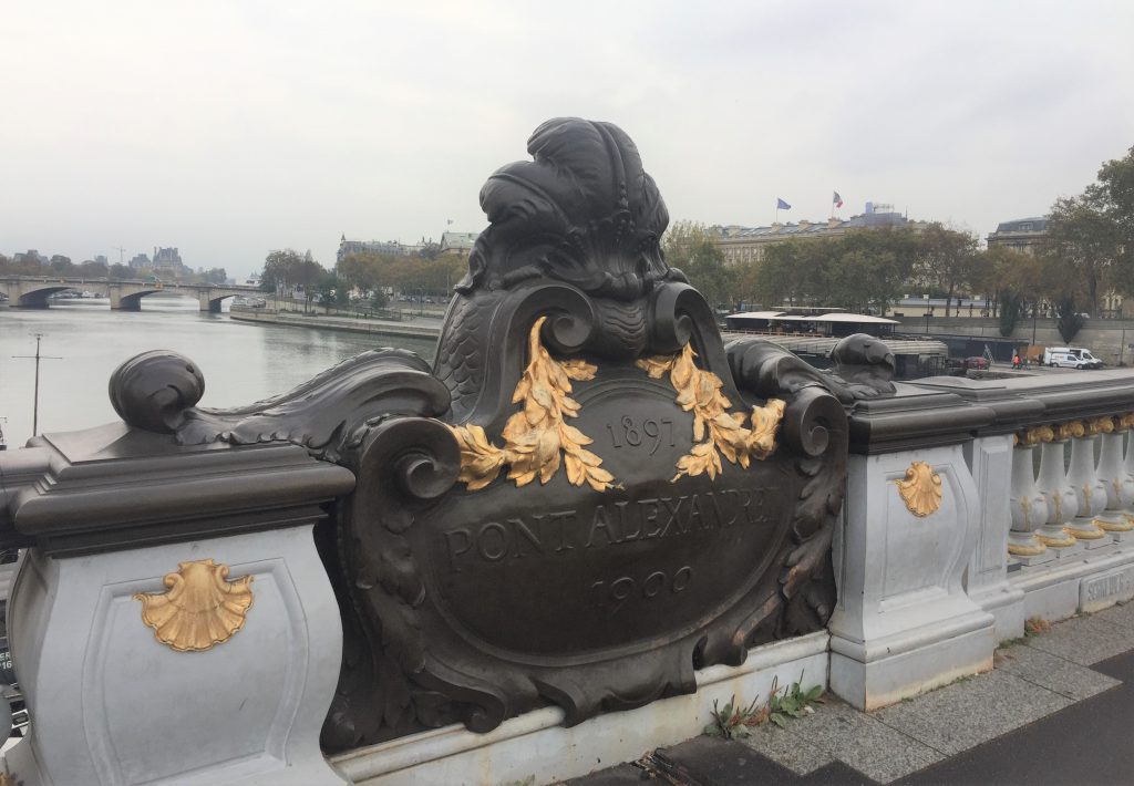 アレクサンドル3世橋-Pont Alexandre III-2018年10月-パリ-フランス