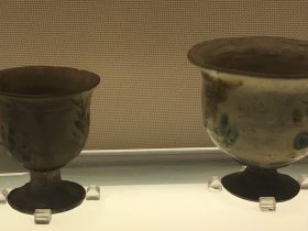 邛窯青釉三彩杯-唐時代-陶瓷館-陶磁館-四川博物院-成都