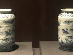 青花海水鶴紋磁瓶-明清時代-常設展F３-成都博物館