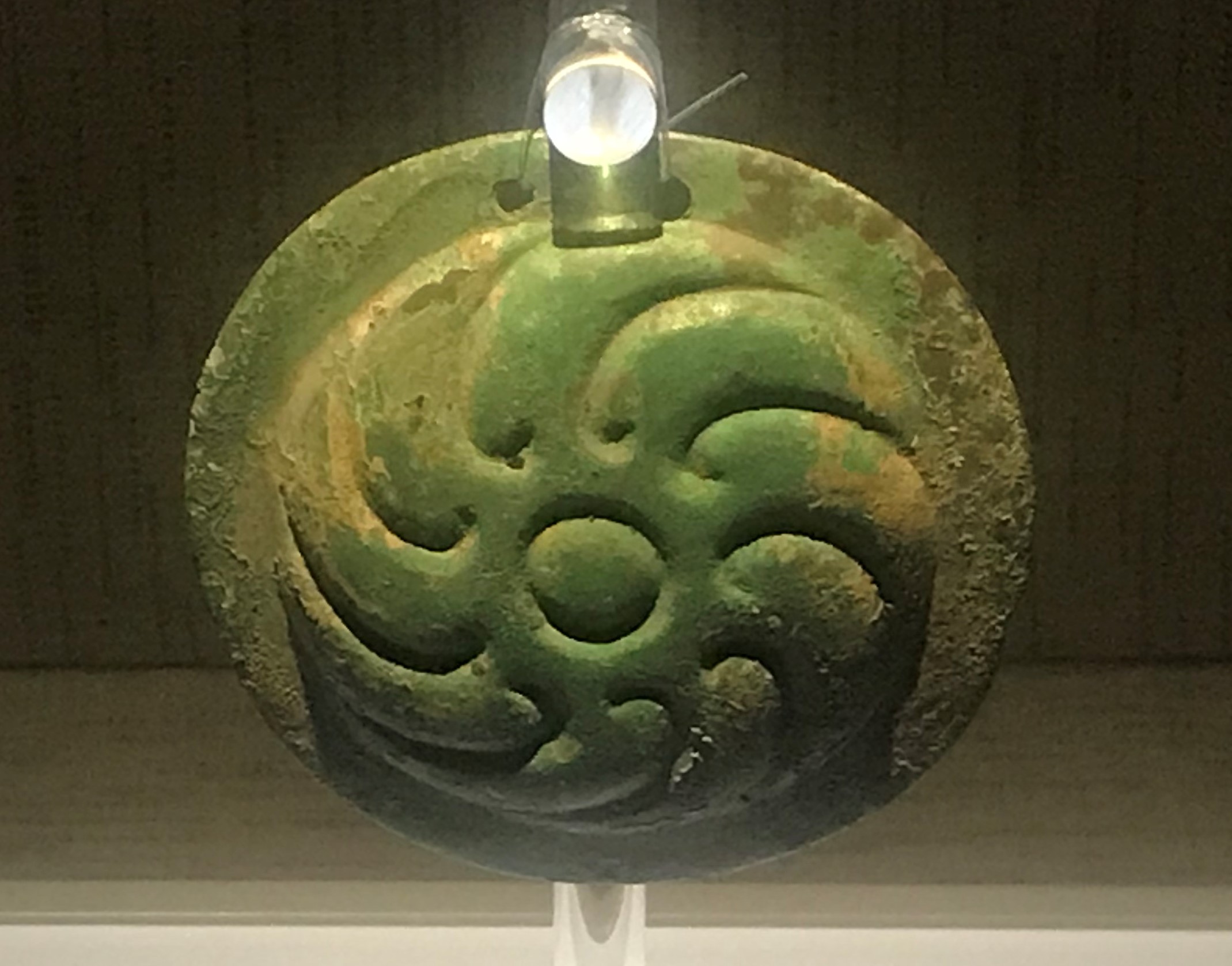  青銅円形掛け飾り-青銅器館-三星堆博物館-広漢市-徳陽市-四川省