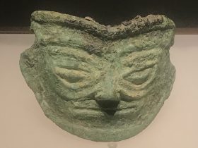 青銅人面具4-青銅器館-三星堆博物館-広漢市-徳陽市-四川省