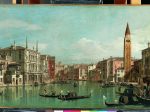 【ヴェネツィアの大運河、東南を望む、右にカンポ・デッラ・カリタ　】イタリア‐風景画家‐カナレット（Giovanni Antonio Canal）