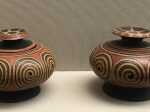 渦紋彩絵漆木盒-彜族漆器-四川民族文物館-四川博物館-成都