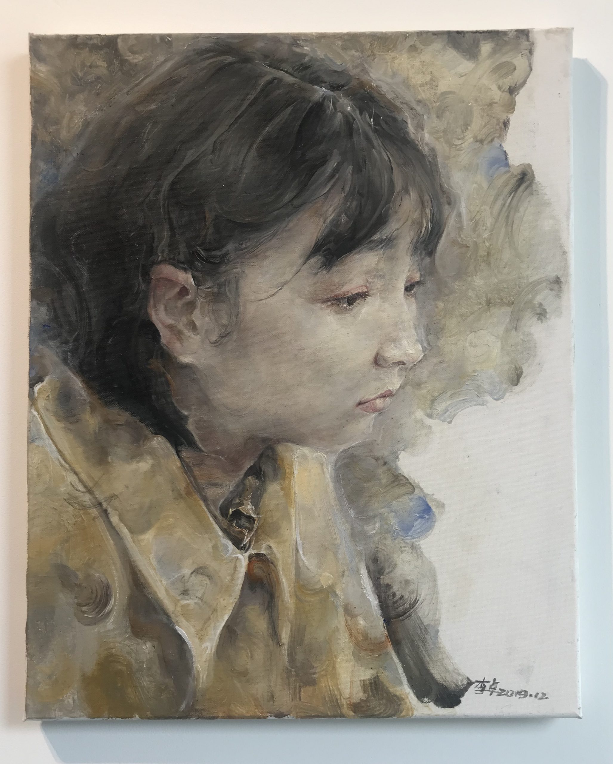 出展画家:李卓-【2020域上和美-夏の招待展】-シーシュポスの岩-成都