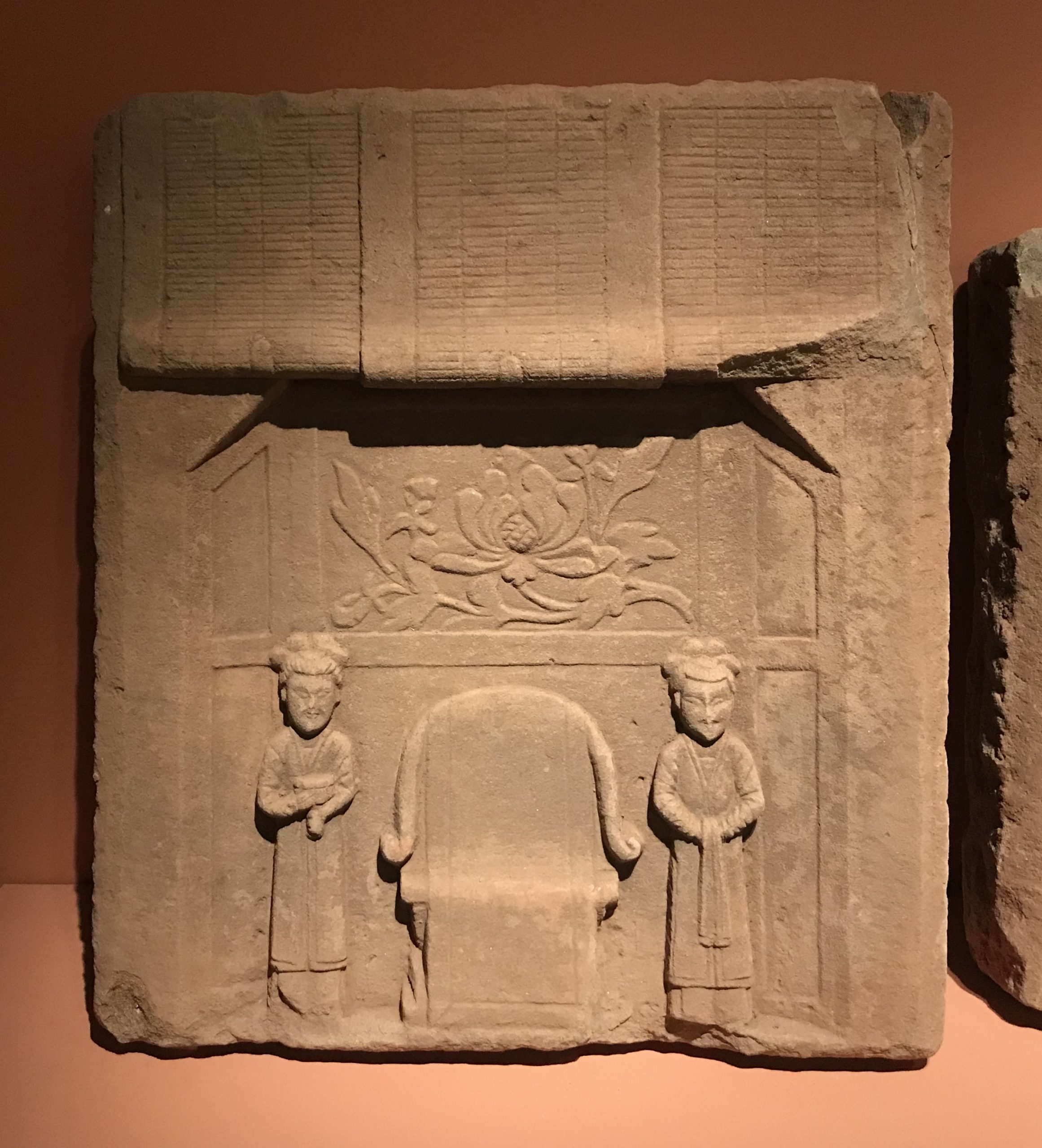 双女侍座図-宋-天下の大足-大足石刻の発見と継承-金沙遺跡博物館-成都