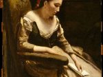 【手紙　The Letter】フランス‐現実主義‐バルビゾン派‐カミーユ・コロー（Camille Corot）