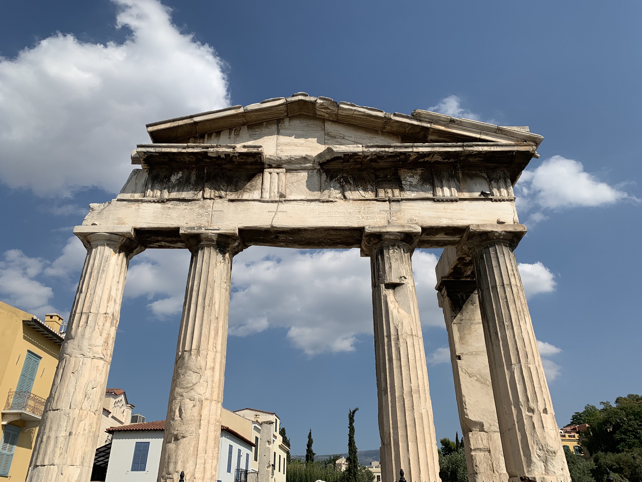 ローマ時代のアゴラ（Roman Agora）-アテネ-ギリシャ-撮影：劉雲昊2019.9.8