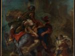 【レベッカの誘拐　The Abduction of Rebecca】フランス‐ロマン主義美術-オジェーヌ・ドラクロワ（Eugène Delacroix）