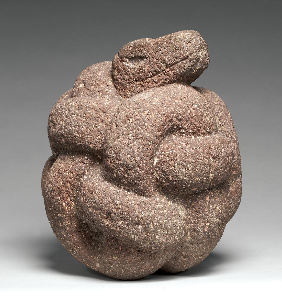 【巻き石蛇　 Coiled Serpent】メキシコ‐アステカ文明