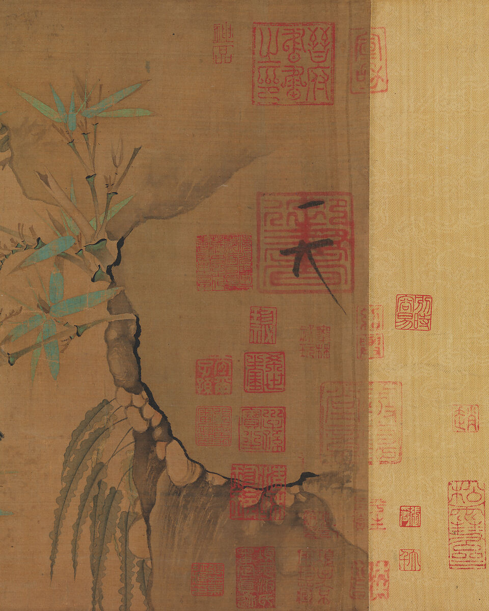 【竹禽図巻　Finches and bamboo】中国‐北宋時代‐徽宗