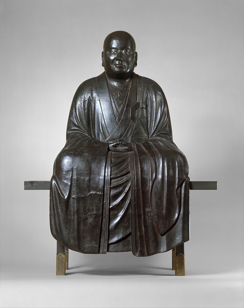 【禅師坐像　Portrait of a Zen Master】室町時代