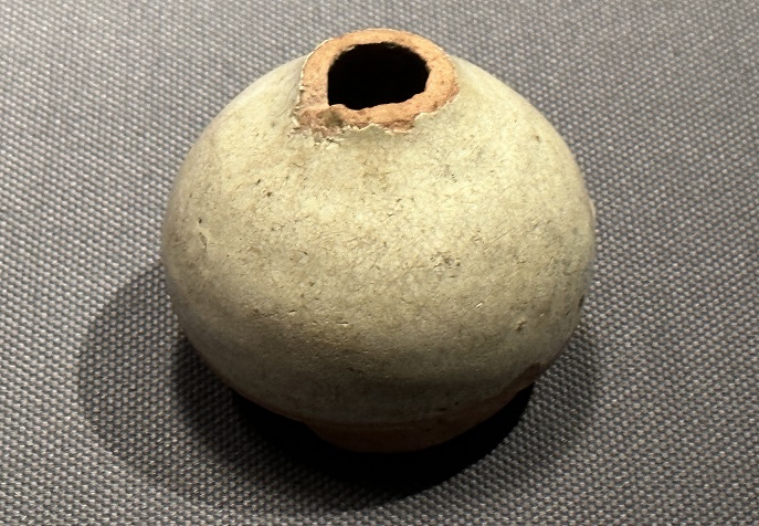【白釉瓶】ミャンマー－15~16世紀－陶磁器－常設展－東京国立博物館－東洋館