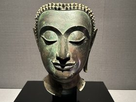 【仏陀頭部】タイ－アユタヤー時代15世紀－銅造－常設展－東京国立博物館－東洋館