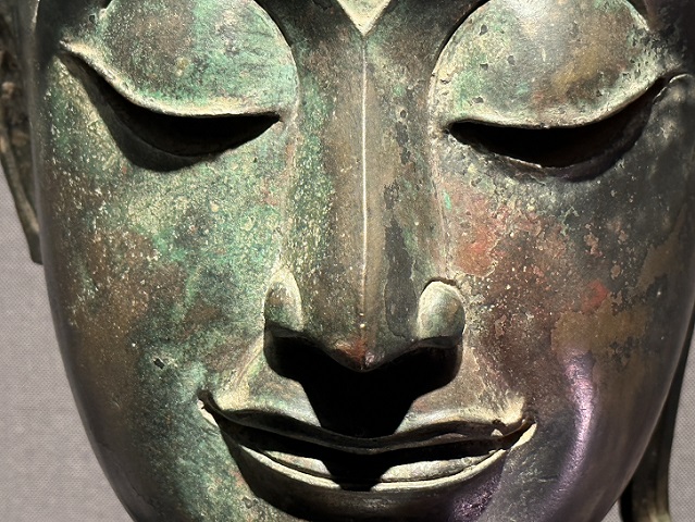 【仏陀頭部】タイ－アユタヤー時代15世紀－銅造－常設展－東京国立博物館－東洋館
