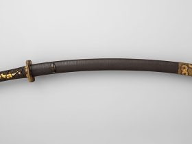 【短刀（脇指）刃と装飾品　Blade and Mounting for a Short Sword (Wakizashi)】江戸時代