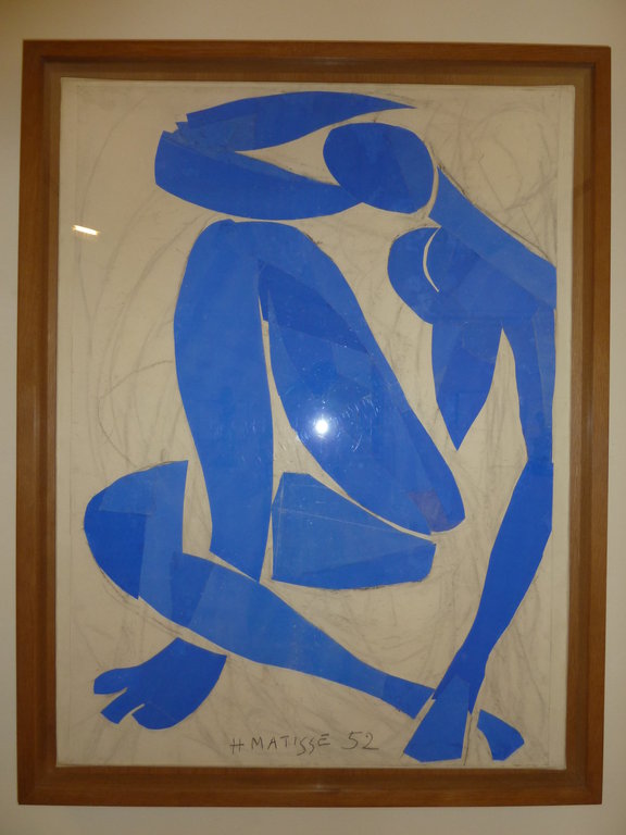 【青い裸体 IV　Nu bleu IV】フランス画家アンリ・マティス（Henri Matisse）‐現代