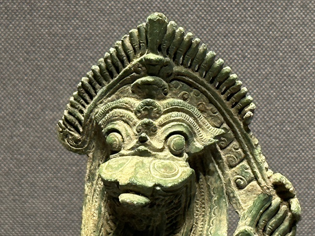【ナーガ形飾り金具】カンボジア、バコーン-アンコール時代12世紀-青銅－常設展－東京国立博物館－東洋館
