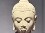 【如来頭部】インド・サールナート|グプタ朝・5世紀|砂岩－常設展－東京国立博物館－東洋館
