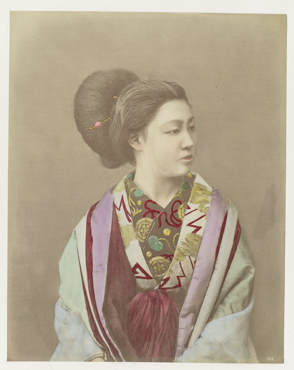 【日本の女性の肖像画　Portret van een Japanse vrouw】ライムント・フォン・シュティルフリート＝ラテニッツ