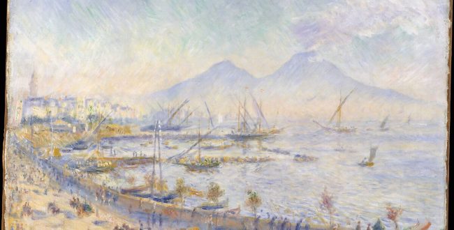 【ナポリ湾】ルノワール‐メトロポリタン美術館所蔵