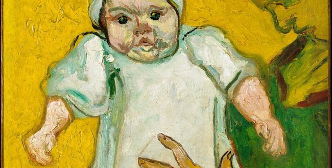 【ルーラン夫人と赤ん坊(Madame Roulin and Her Baby)】フィンセント・ファン・ゴッホーメトロポリタン美術館所蔵