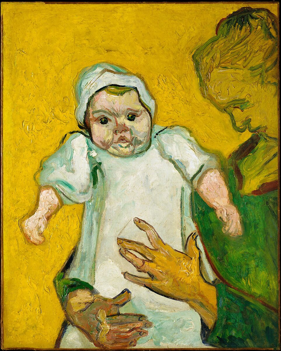 【ルーラン夫人と彼女の赤ちゃん　Madame Roulin and Her Baby】オランダ印象派画家ファン・ゴッホ（Vincent van Gogh）