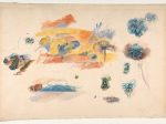 【風景、木々、エキゾチックな果物の研究　Studies of Landscape, Trees, and Exotic Fruit】フランス印象派画家ピエール＝オーギュスト・ルノワール（Pierre-Auguste Renoir）