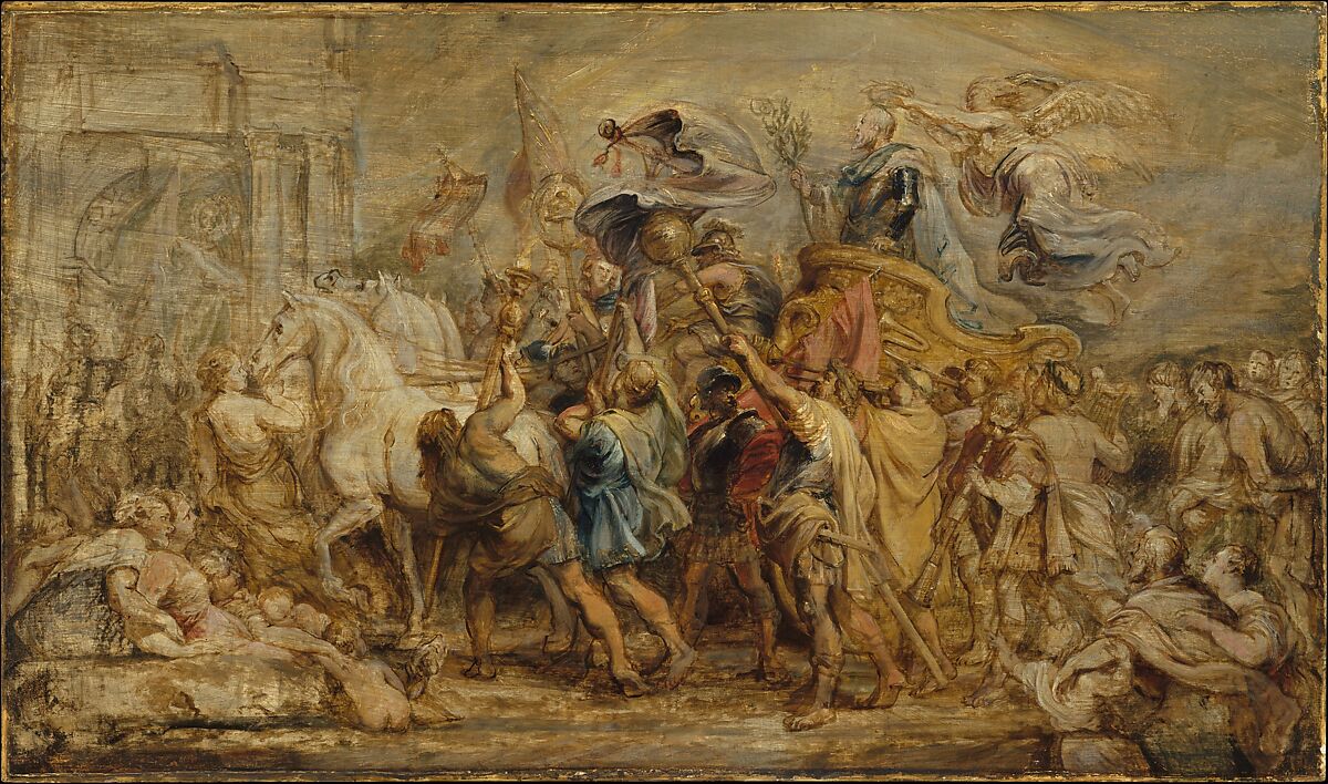 【アンリ4世の凱旋　The Triumph of Henry IV】フランドル画家ピーター・パウル・ルーベンス（Peter Paul Rubens）
