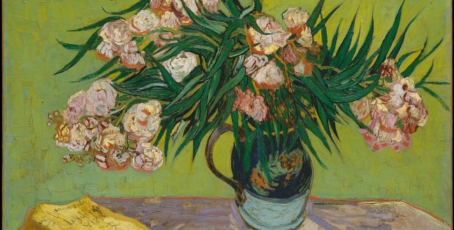 【オレアンダーOleanders】フィンセント・ファン・ゴッホ‐メトロポリタン美術館所蔵