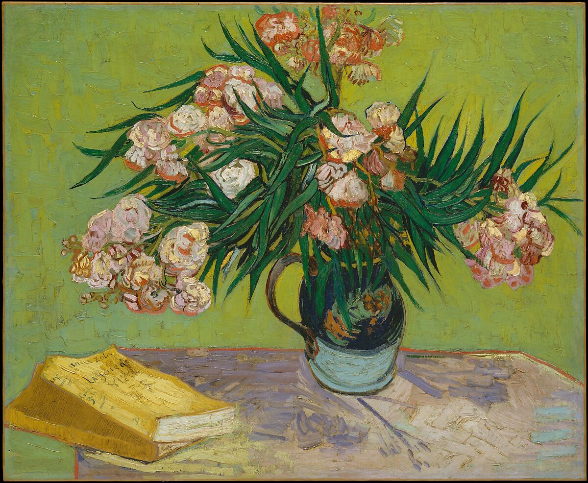 【オレアンダー　 Oleanders】オランダ印象派画家ファン・ゴッホ（Vincent van Gogh）