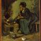 【暖炉のそばで料理をする農婦（Peasant Woman Cooking by a Fireplace）】フィンセント・ファン・ゴッホーメトロポリタン美術館所蔵