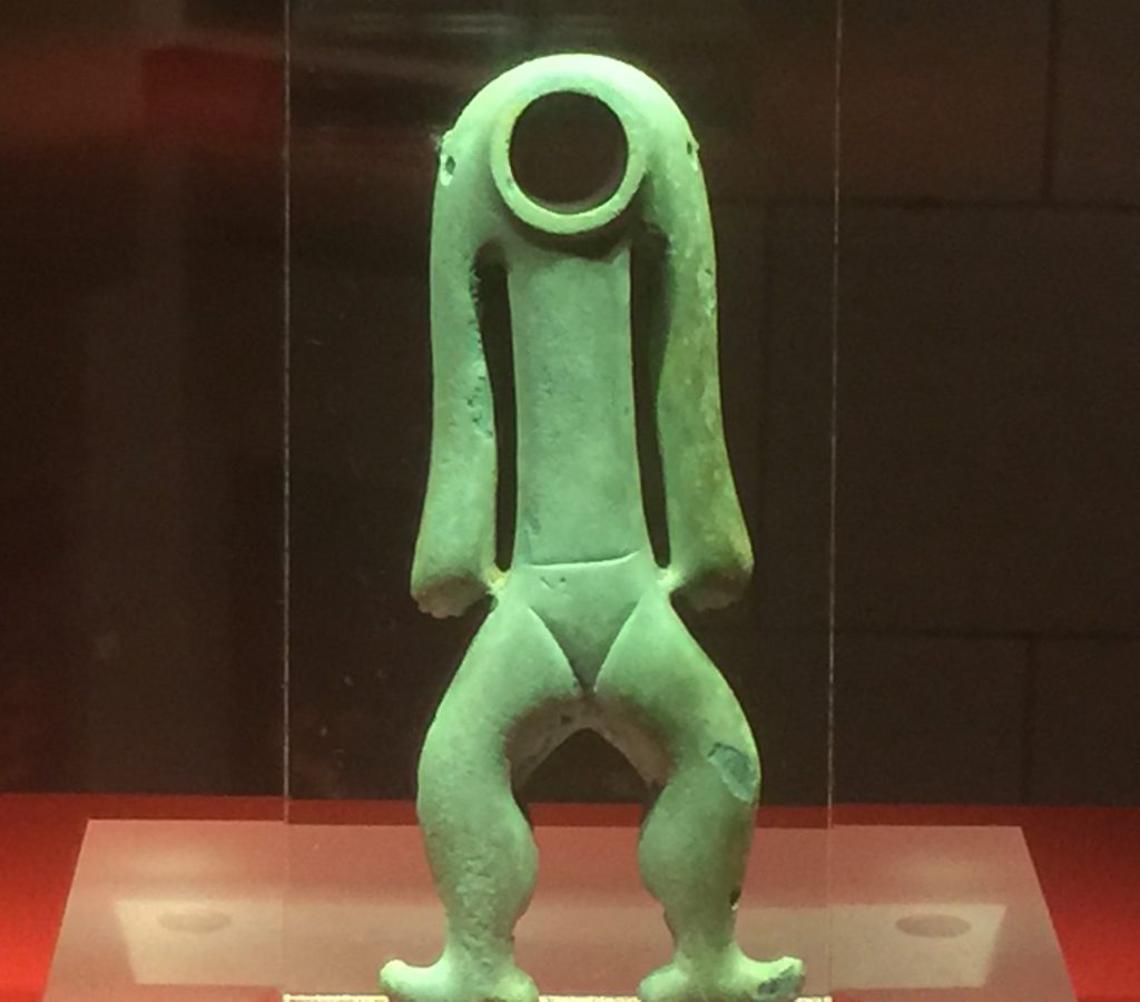 銅人形器-銅器-展示ホール4-千載遺珍-金沙遺跡博物館-成都市