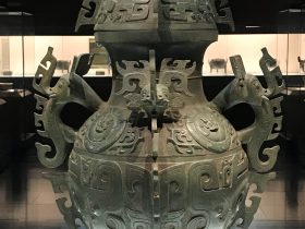 象首耳獸面紋銅罍-竹瓦煙雲-巴蜀青銅器-青銅器館-四川博物院-成都市