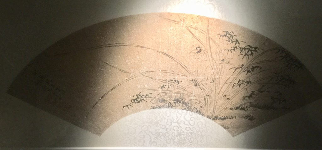 馬守真芝蘭竹石図扇面-物色-明代女子の生活芸術展-四川博物院-成都市