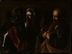 【聖ペトロの否認」（The Denial of Saint Peter）】イタリア－バロック期画家‐カラヴァッジョ