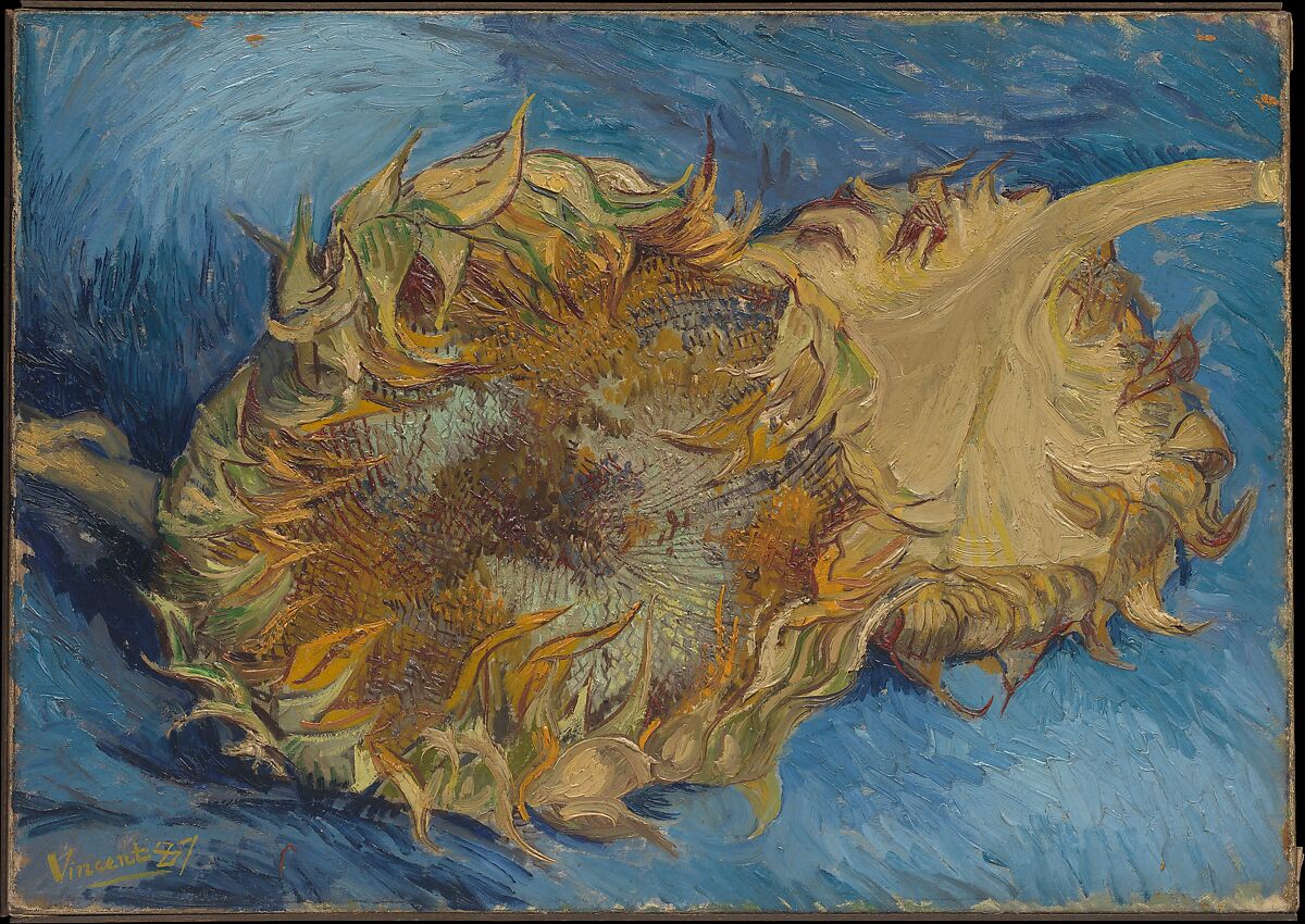【ヒマワリ　Sunflowers】オランダ印象派画家ファン・ゴッホ（Vincent van Gogh）