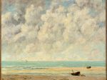 【穏やかな海　The Calm Sea】フランス‐リアリズム画家‐ギュスターヴ・クールベ（Gustave Courbet）
