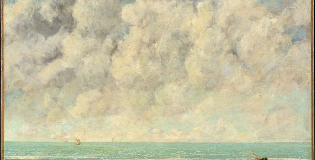 【静かな海】ギュスターヴ・クールベーメトロポリタン美術館所蔵